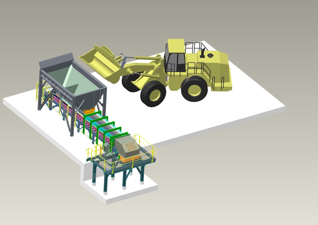 500tph Belt Feeder